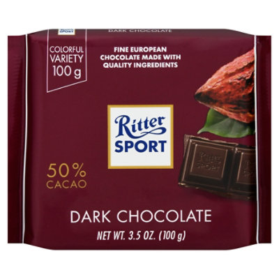 Ritter Sport Dark Chocolate - 3.5 Oz - Image 3