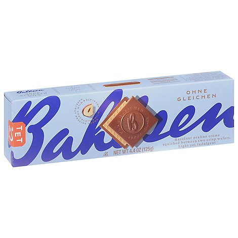 Bahlsen Wafers Milk Chocolate Hazelnut - 4.4 Oz