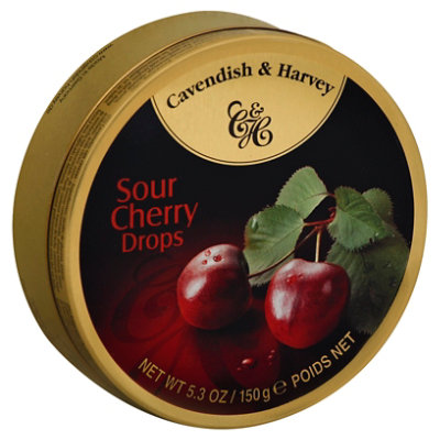 Cavendish & Harvey Sour Chrrey Drops - 5.3 Oz - Image 1