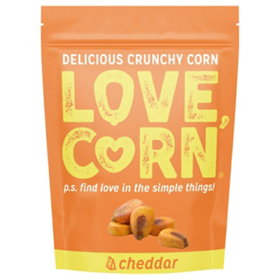 Love Corn Vegan Cheesy Crunchy Corn - 4 Oz