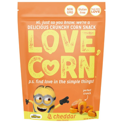 Love Corn Vegan Cheesy Crunchy Corn - 4 Oz - Image 2
