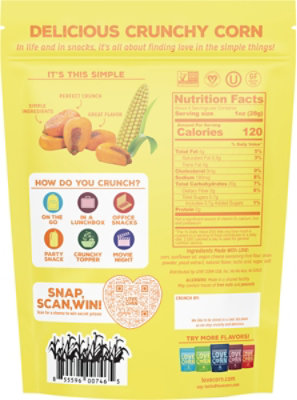 Love Corn Vegan Cheesy Crunchy Corn - 4 Oz - Image 5