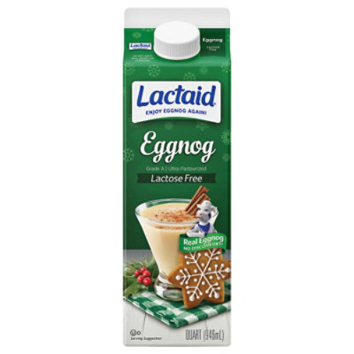 Lactaid Eggnog - 32 Oz