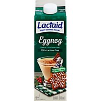 LACTAID Eggnog 1 Quart - 946 Ml - Image 2