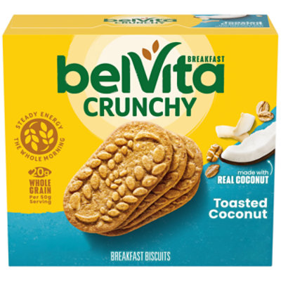 belVita Breakfast Biscuits Toasted Coconut - 5-1.76 Oz - Image 1