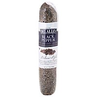 Delallo Dry Sausage Black Pepper - 7 Oz - Image 1