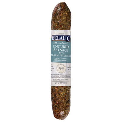 Delallo Dry Sausage Italian Herb - 7 Oz - Image 3