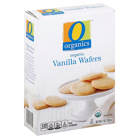 O Organics Organic Wafers Vanilla - 7 Oz