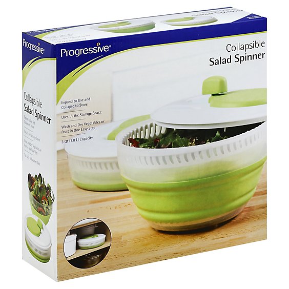 Progressive Salad Spinner Collapsible - Each - Randalls