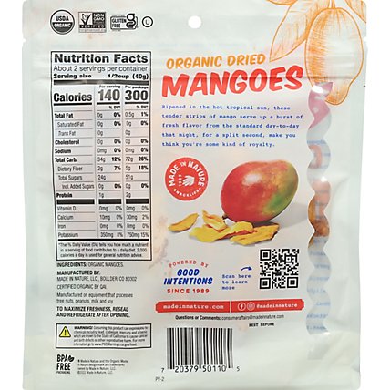 Made In Nature Organic Dried Mangoes - 3 Oz. - Image 6