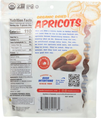 Made In Nature Apricot Organic - 6 Oz - Image 6