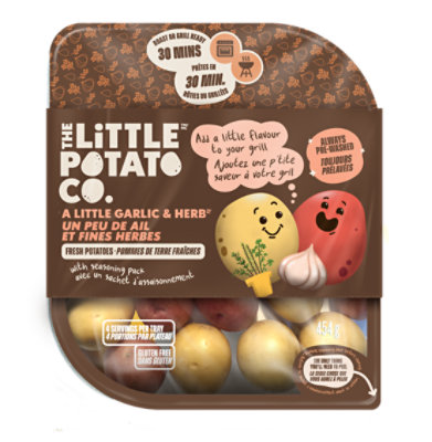 Little Potato Company Garlic Herb Grill Ready Fresh Potatoes - Each - Image 2