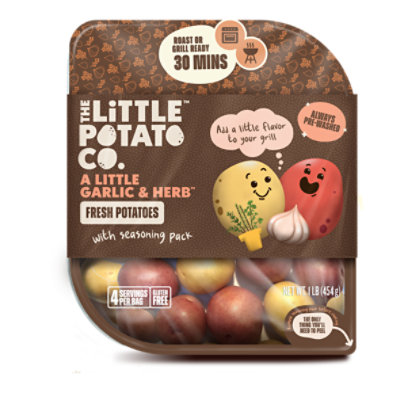 Little Potato Company Garlic Herb Grill Ready Fresh Potatoes - Each - Image 1