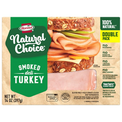 Hormel Natural Choice Family Pack Smoked Turkey - 14 Oz - Image 1