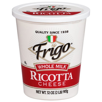 Frigo Whole Milk Ricotta Cheese - 32 Oz - Image 1