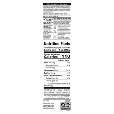 Foster Farms Free Range Boneless Skinless Chicken Breast Tenders - Lb - Image 1