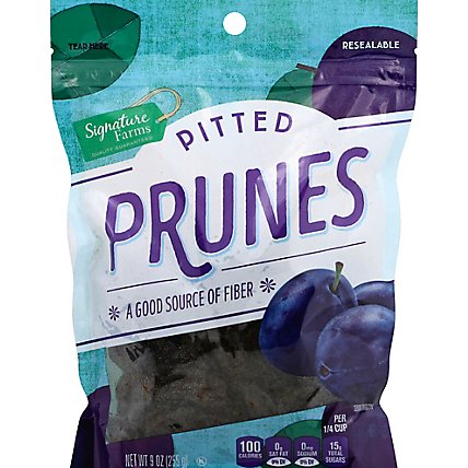 Signature Farms Prunes Dried Pitted - 9 Oz - Image 2