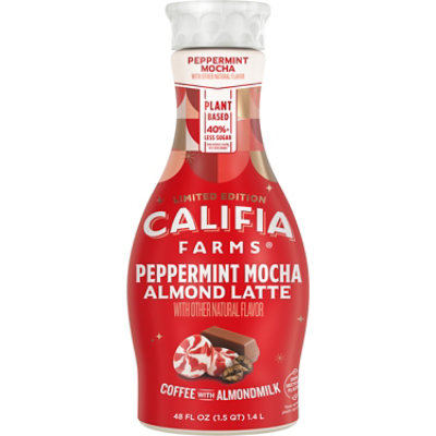 Califia Farms Peppermint Mocha Cold Brew Coffee with Almond Milk - 48 Fl. Oz. - Image 1