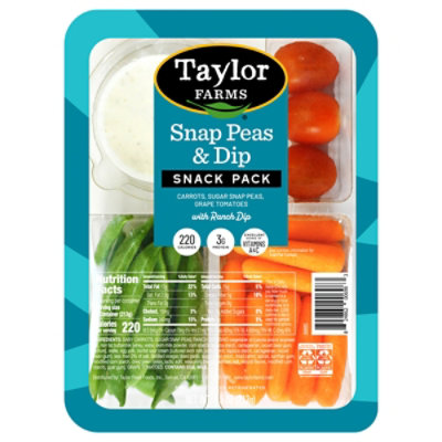 Taylor Farms Snap Happy Snack Tray - 7.5 Oz - Image 1