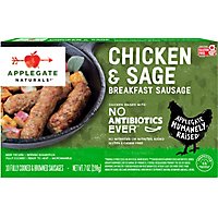 Applegate Natural Chicken & Sage Breakfast Sausage Frozen - 7oz - Image 2