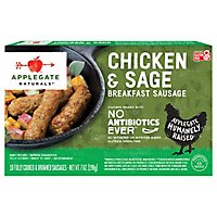 Applegate Natural Chicken & Sage Breakfast Sausage Frozen - 7oz - Image 1