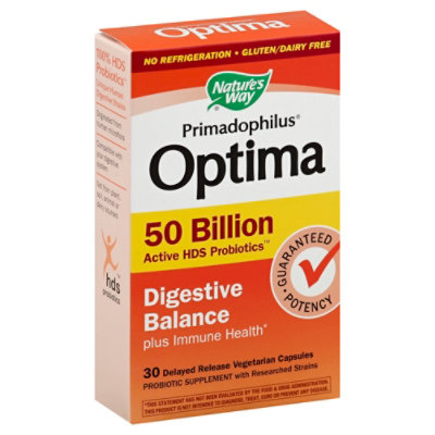 Nats Way Optima Digestive B - 30 Count