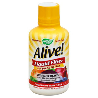 Natures Way Alive Lqd Fiber - 16 Oz