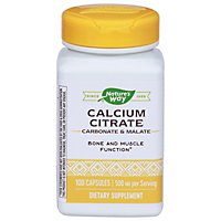 Natures Way Calcium Citrate - 100 Count - Image 2