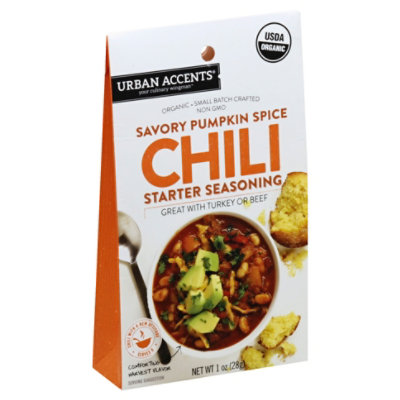 Urban Accents Starter Seasoning Chili Pumpkin Spice - 1 Oz - Image 1