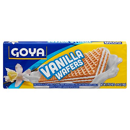 Goya Wafers Vanilla Bag - 4.94 Oz - Image 1