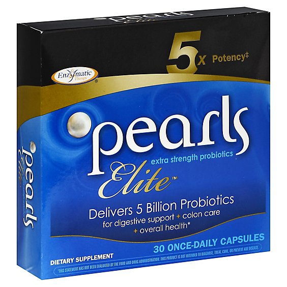 Pearls Elite Es Probiotics - 30 Count