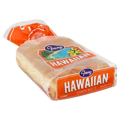 Franz Dinner Rolls Hawaiian 12 Count - 16 Oz - Image 1