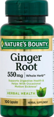 Nb Ginger Root 550mg - 100 Count - Image 2