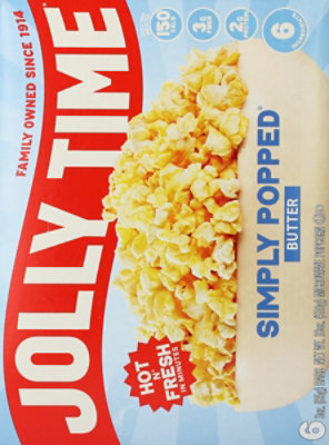 Jolly Time Microwave Popcorn Simply Popped - 6 count - Image 5