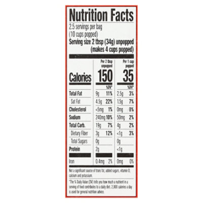 Jolly Time Microwave Popcorn Simply Popped - 6 count - Image 3