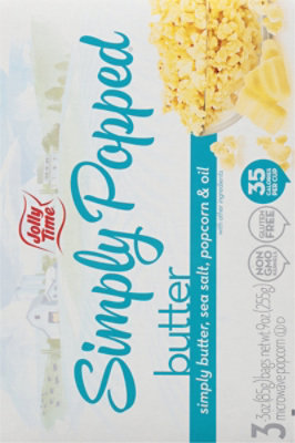 Jolly Time Microwave Popcorn Simply Popped - 3-3 Oz - Image 6