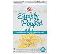 Jolly Time Microwave Popcorn Simply Popped - 3-3 Oz