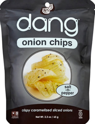 Dang Onion Chips Salt-N-Pepper - 2.3 Oz