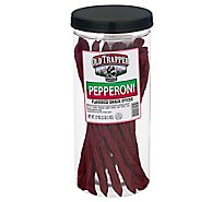 Old Trapper Snack Stick Pepperoni Sausage - 17 Oz
