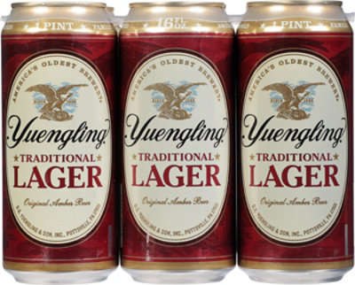 Yuengling Lager In Cans - 6-16 Fl. Oz. - Image 4