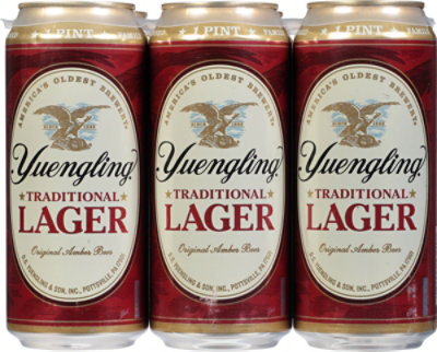 Yuengling Lager In Cans - 6-16 Fl. Oz. - Image 2