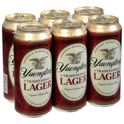 Yuengling Lager In Cans - 6-16 Fl. Oz. - Image 1