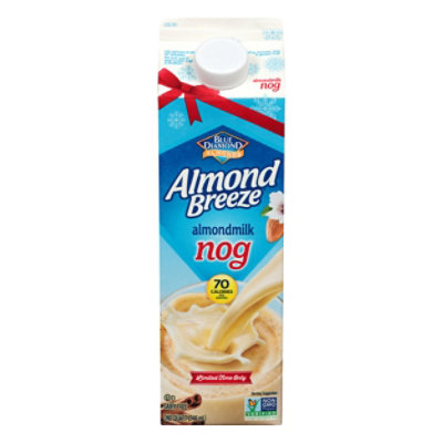 Blue Diamond Almond Breeze Almondmilk Nog One 1 Quart - 32 Fl. Oz.