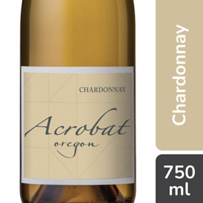 Acrobat Chardonnay Oregon White Wine - 750 Ml - Image 1