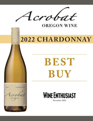 Acrobat Chardonnay Oregon White Wine - 750 Ml - Image 4