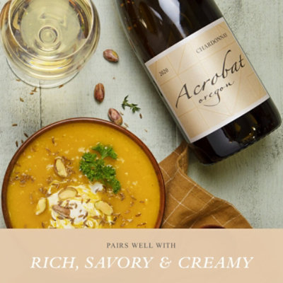Acrobat Chardonnay Oregon White Wine - 750 Ml - Image 3