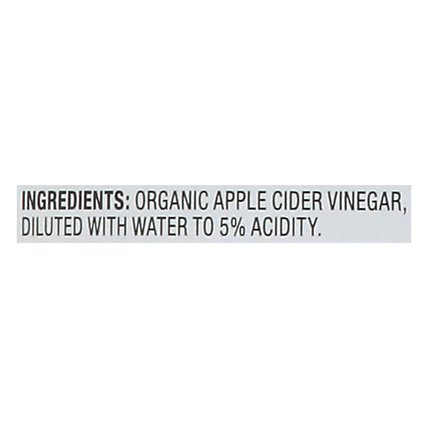 O Organics Vinegar Organic Apple Cider Unfiltered - 32 Fl. Oz. - Image 5