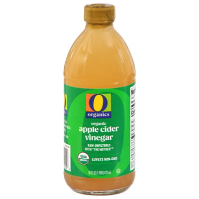 O Organics Vinegar Apple Cider - 16 Fl. Oz.