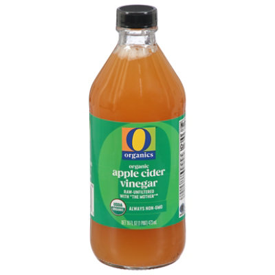 O Organics Vinegar Apple Cider - 16 Fl. Oz. - Image 1