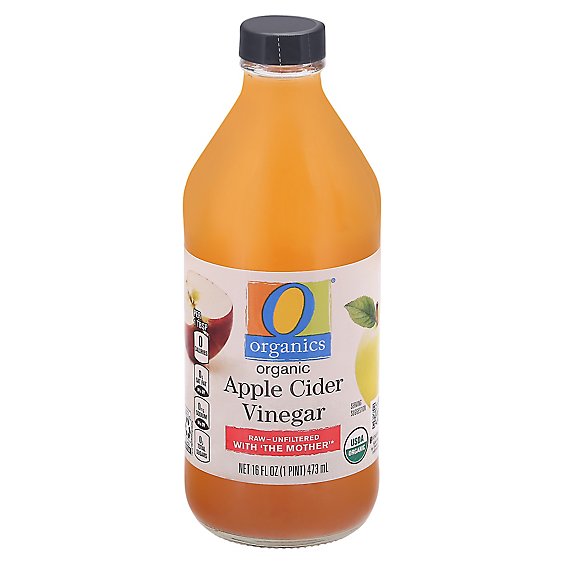 O Organics Organic Vinegar Apple Cider - 16 Fl. Oz.